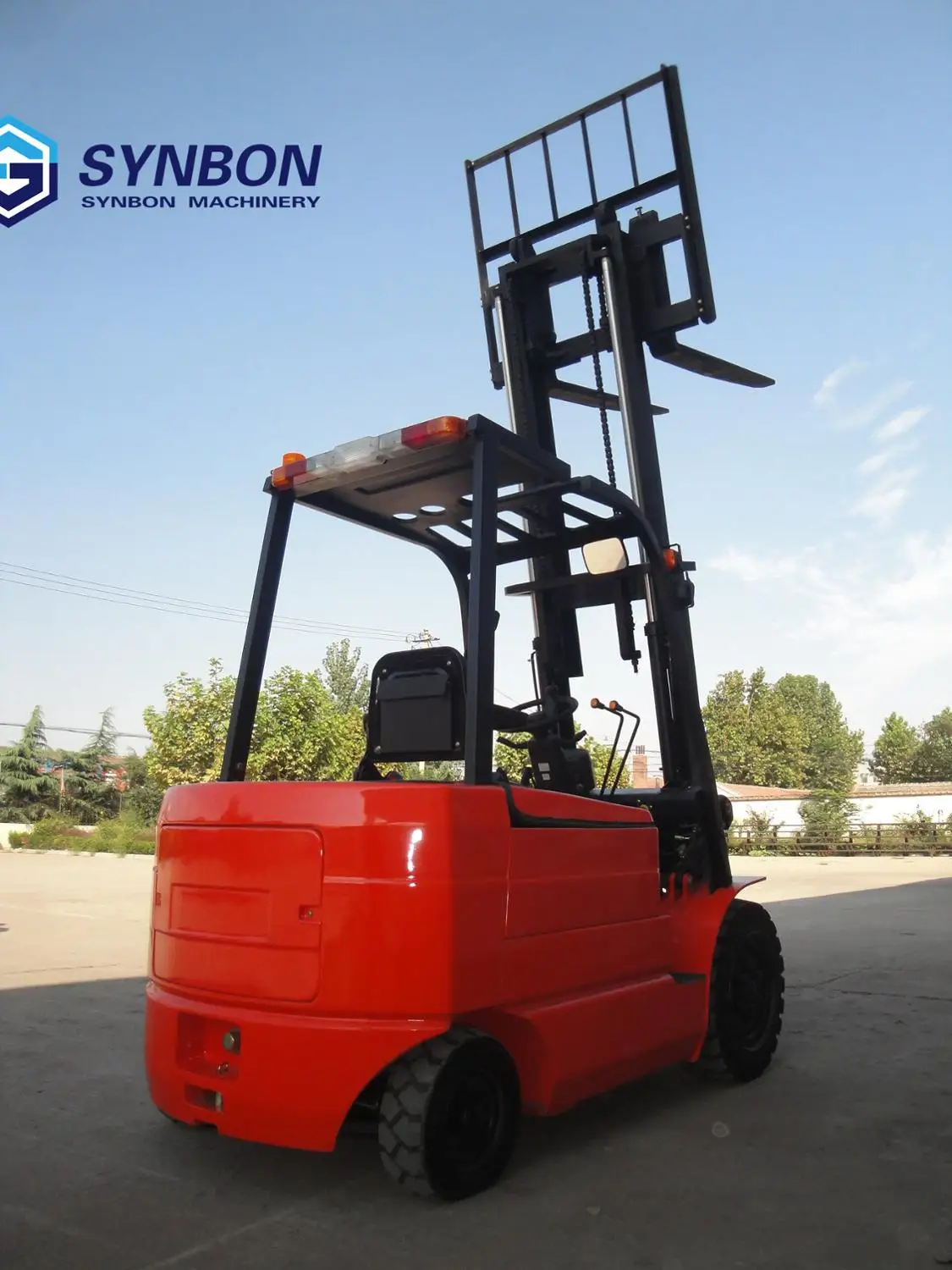 Новый Электрический вилочный погрузчик SYNBON грузоподъемностью 1 тонна 2 тонны 3 5