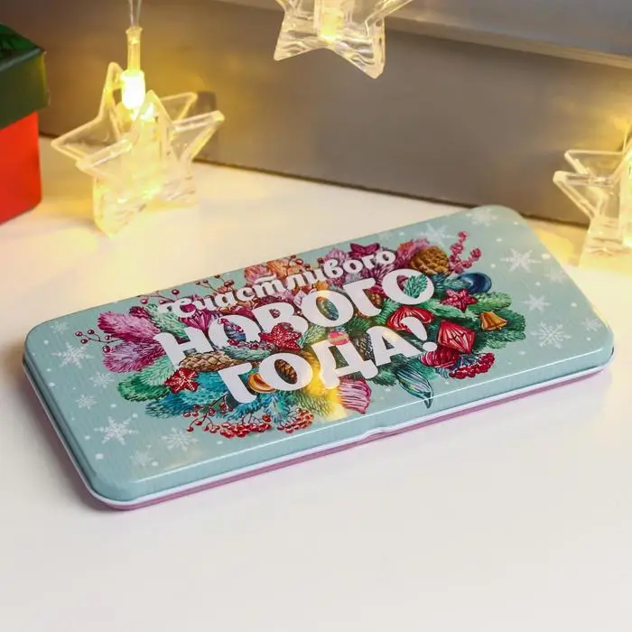 Подарочная коробочка для денег &quotСчастливого Нового года&quot 16 6х7 6х1см |