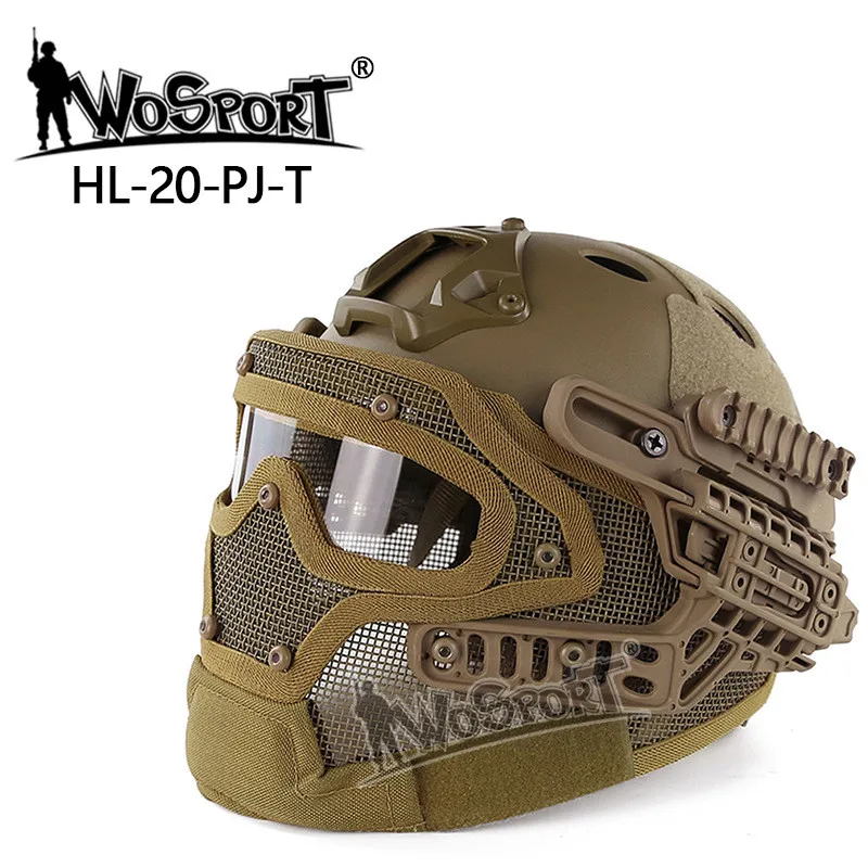 

Tactical helmet face low carbon steel mesh protection outdoor G4system hunting parade demonstration protective helmet breathable