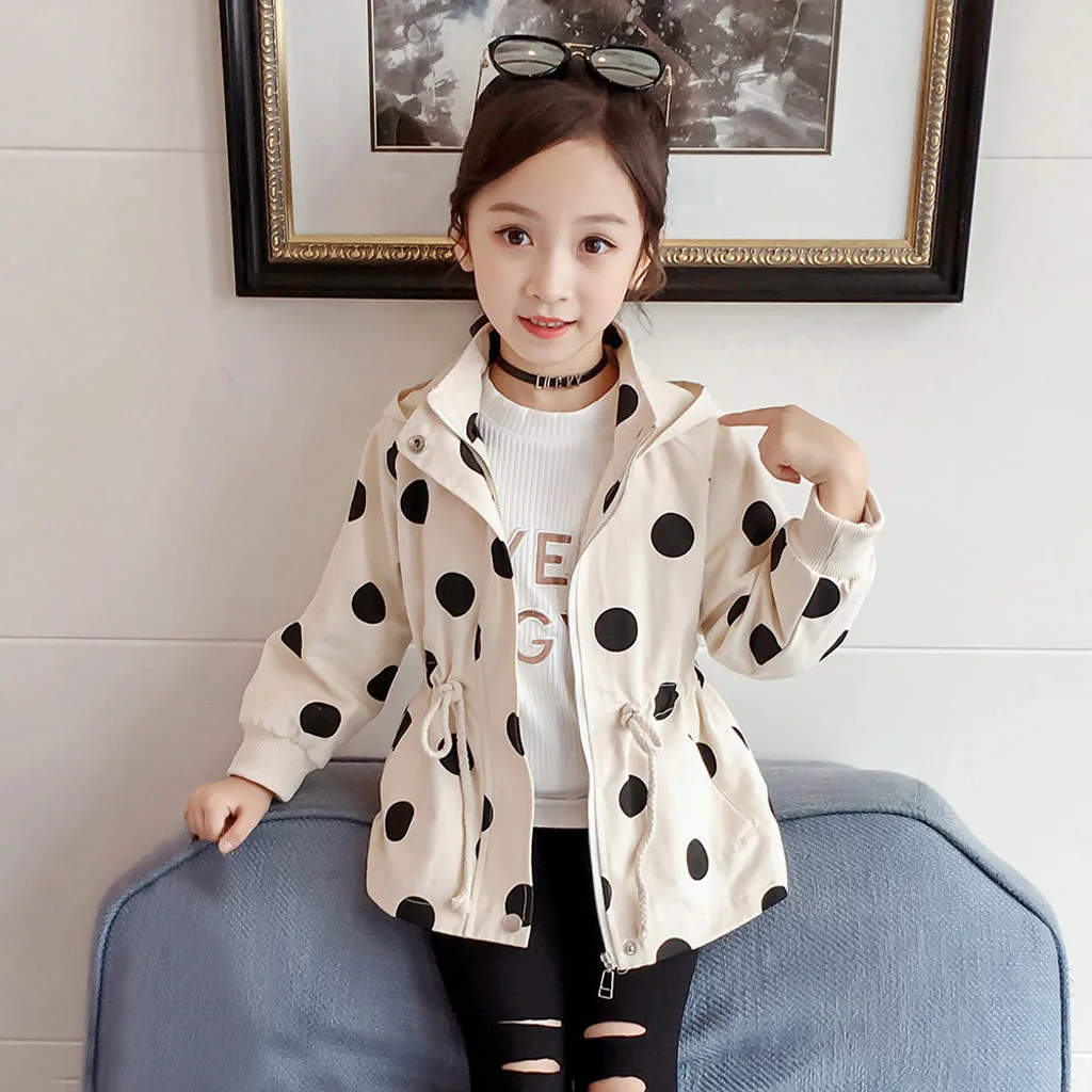 Новинка модная демисезонная куртка для девочек детская одежда тренчкот детские