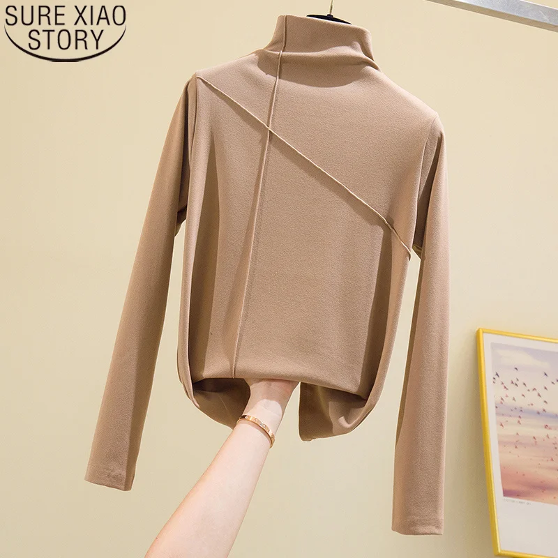 

2022 Fashion Winter Clothes Women Turtleneck Sweaters Long Sleeve Pullover Harajuku Tops Korean Vintage Sweater Blusas 12217