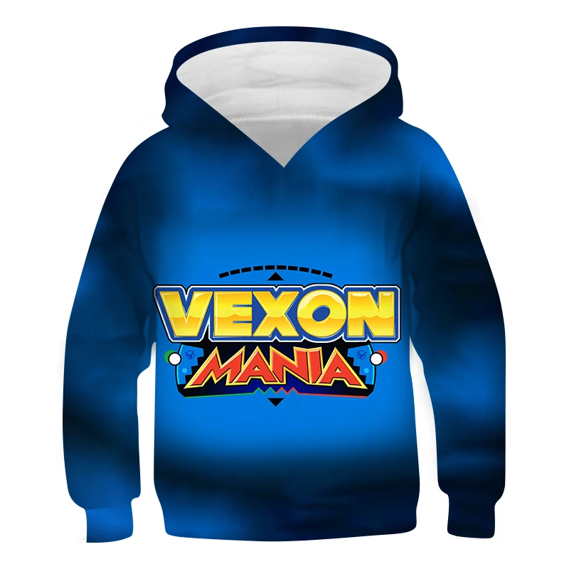 

2021 New Sonic Autumn Children's Sweatshirt 3D Cartoon Print Boys Girls Streetwear Polyester Pullover Kids Teens Clothes 4-14T