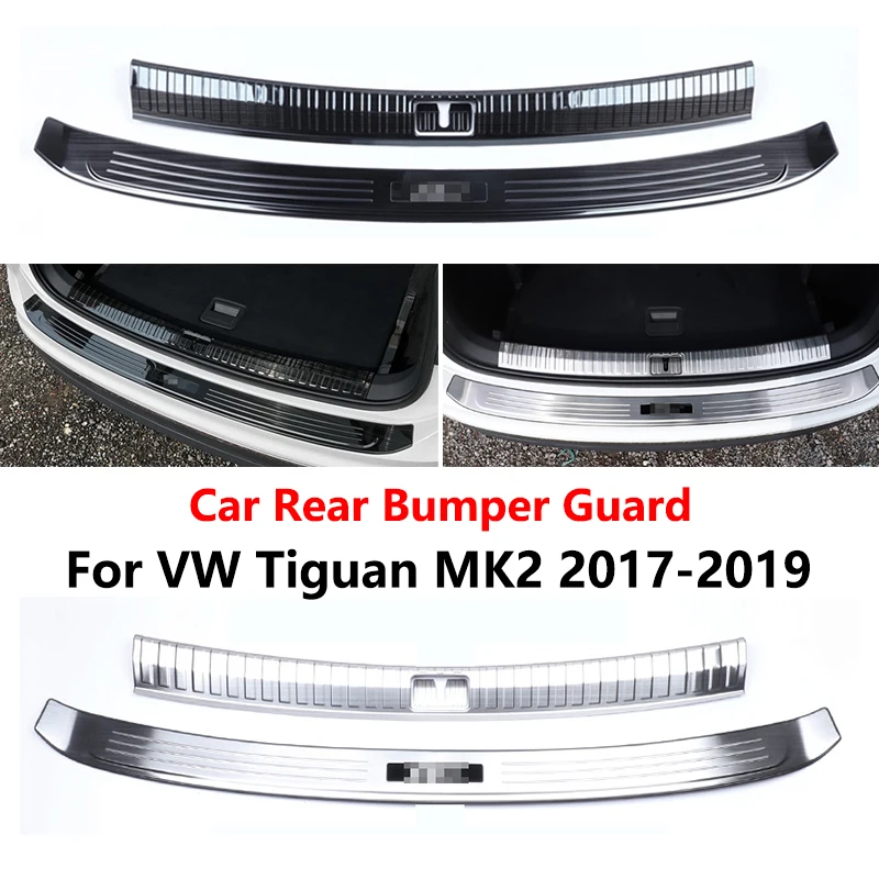 Автомобильный хромированный Стайлинг для VW Tiguan 2 го поколения 2017 2018 2019 MK2 защитная