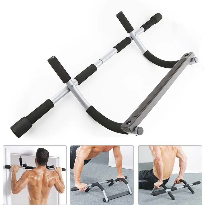 

Adjustable Multi-Functional Indoor Fitness Door Frame Doorway Pull Up Bar Wall Chin Up Bar Horizontal Bar Fitness Equipments