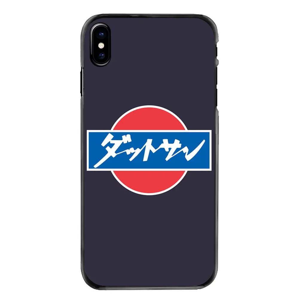 For iPhone 4 4S 5 5S 5C SE 6 6S 7 8 Plus X XR XS Max iPod Touch Accessories Phone Shell Case Datsun Logo Vector NISSAN Art |