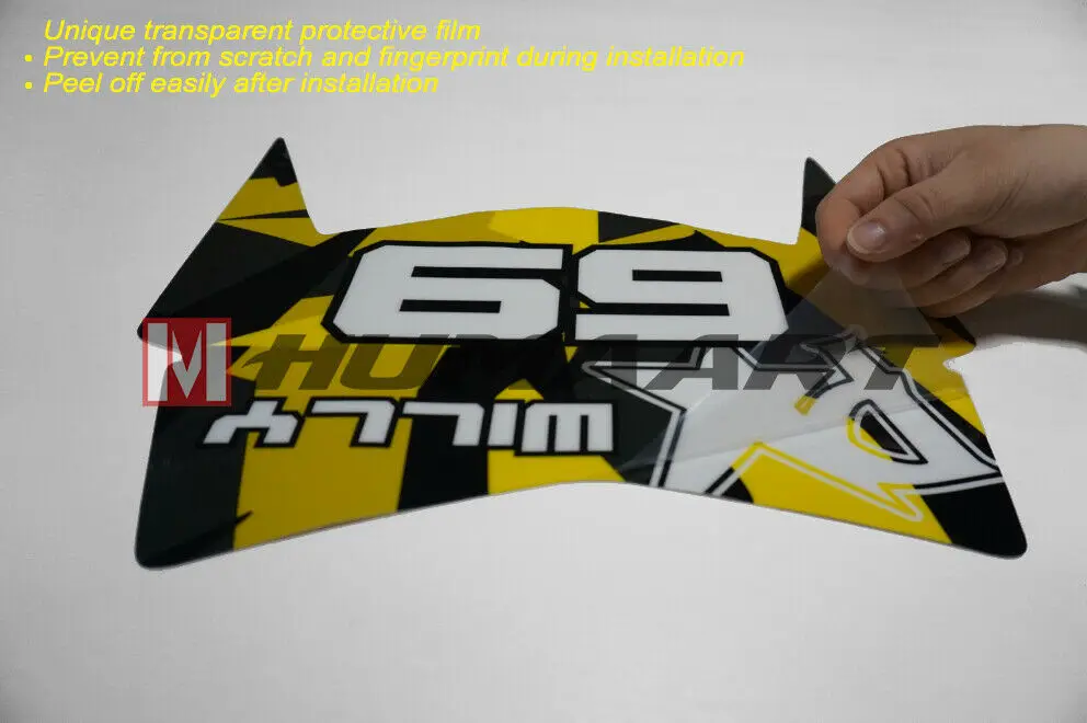 HUMAART MX Graphics PVC Виниловые наклейки Полный комплект обмотки для YZF250 YZ250F YZF 250 2010 2011 2012