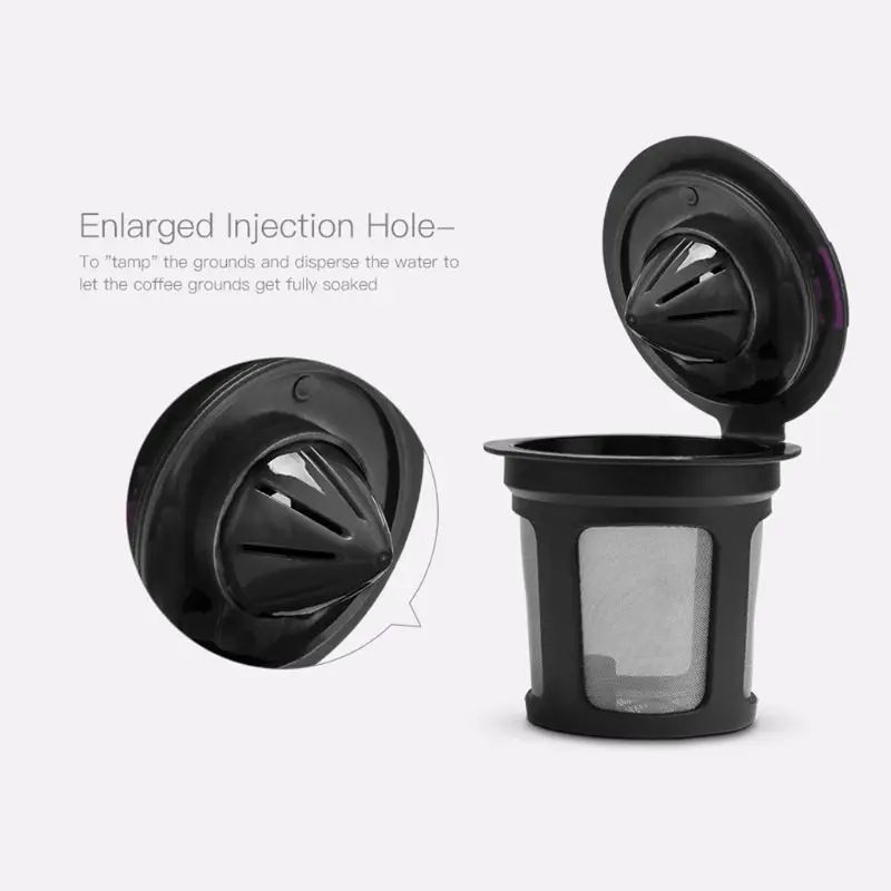 Многоразовая чашка с фильтром для кофе многоразовая капсула заполненная