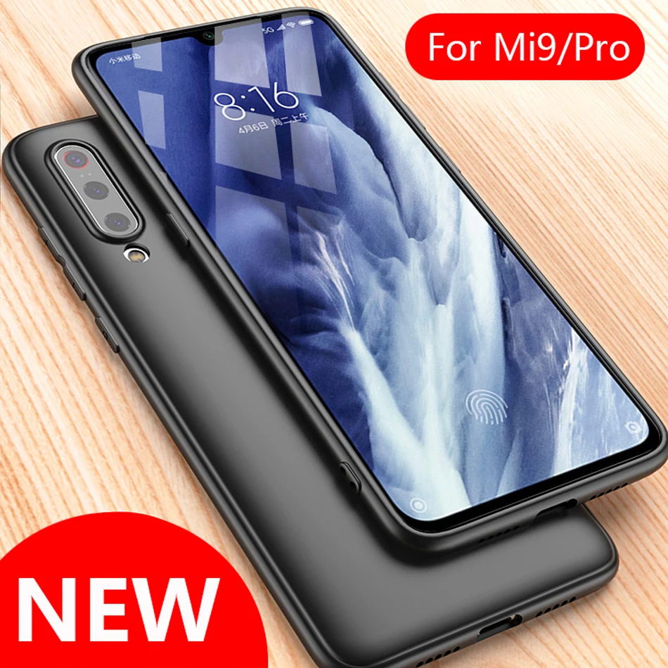 

Mi 9 Pro Case for Xiaomi Mi 9 Pro 5G Soft TPU Case Ultra Thin bumper case for Xiaomi Mi 9 case cover frosted Shockproof covers