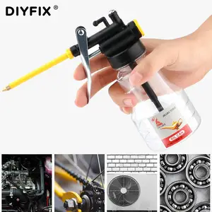 Прозрачная смазка для масляных банок DIYFIX 250 мл, смазка для масляных банок, пластиковый машинный насос, прозрачная смазка для масляных банок высокого давления, гибкий пистолет