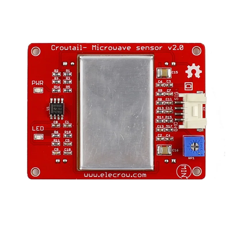 Elecrow Crowtail микроволновая печь сенсор V2.0 модуль электроники DIY Микроволновая печь детектор Автоматические Дверные переключатели управления для Arduino