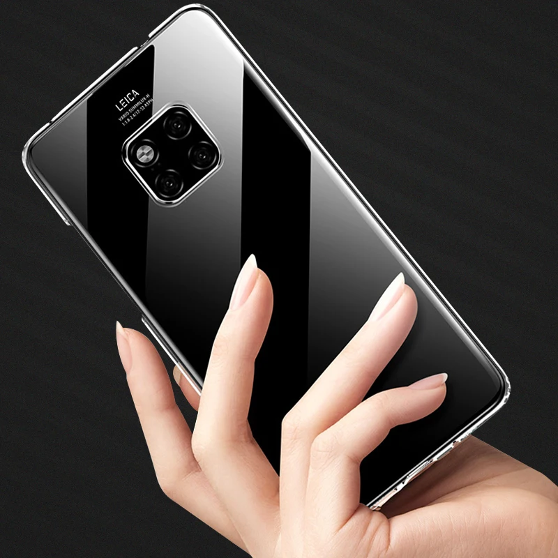 YISHANGOU Прозрачный чехол для телефона huawei P20 Lite mate 30 20 10 Pro твердый пластиковый чехол на заднюю панель для huawei NOVA 3i 3e чехол