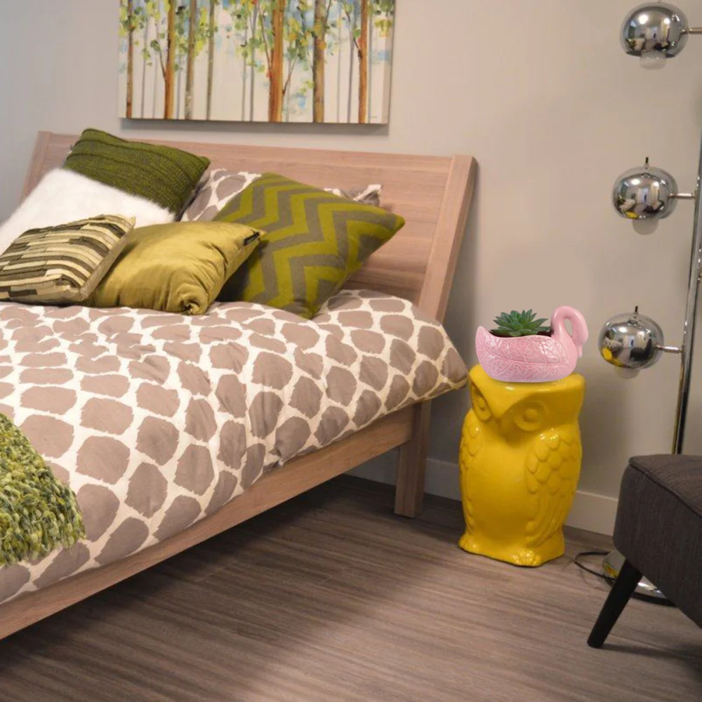 1 шт. Шикарный Прекрасный цветочный горшок для суккулента дома внутри|Статуэтки и