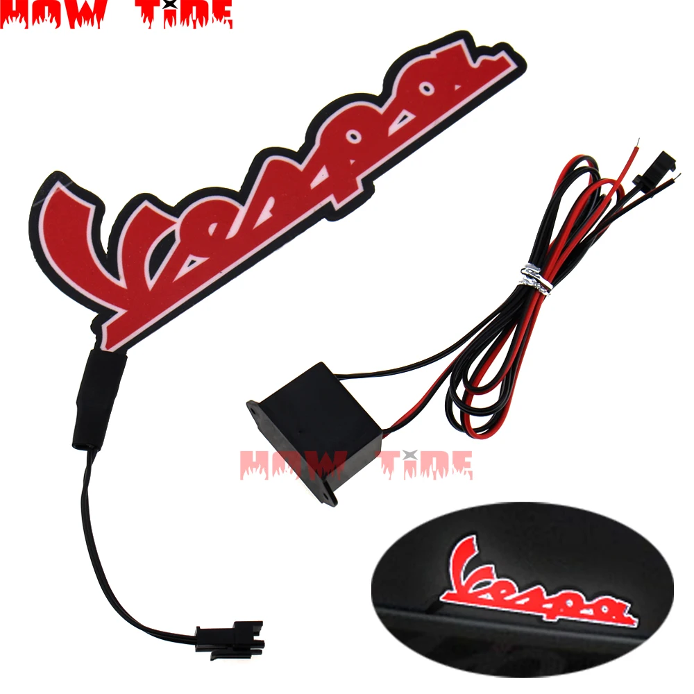 Наклейсветодиодный на мотоцикл светодиодная наклейка холодсветильник для PIAGGIO