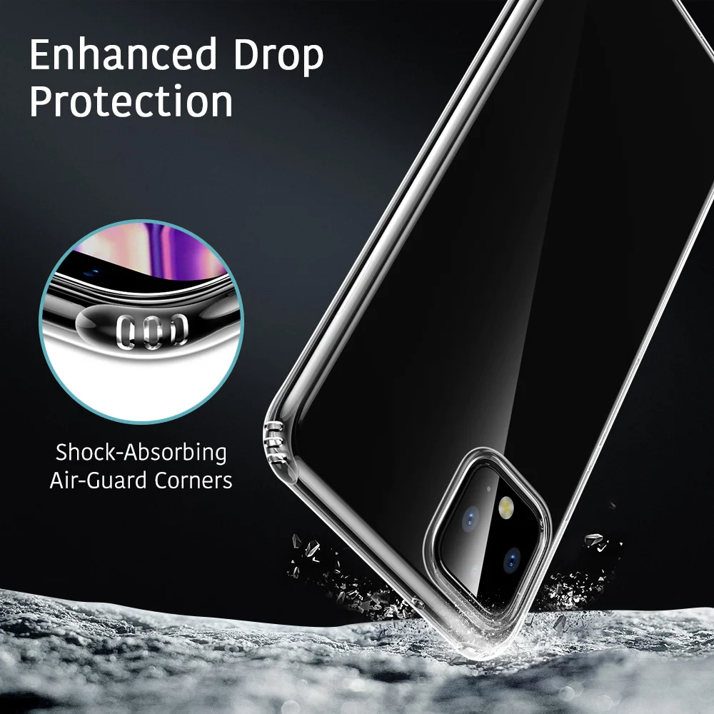 ESR Прозрачный чехол для Google Pixel 3 3a 4 XL прозрачный мягкий ТПУ ультра легкий бампер чехол для Google Pixel 3XL 3a XL 4XL