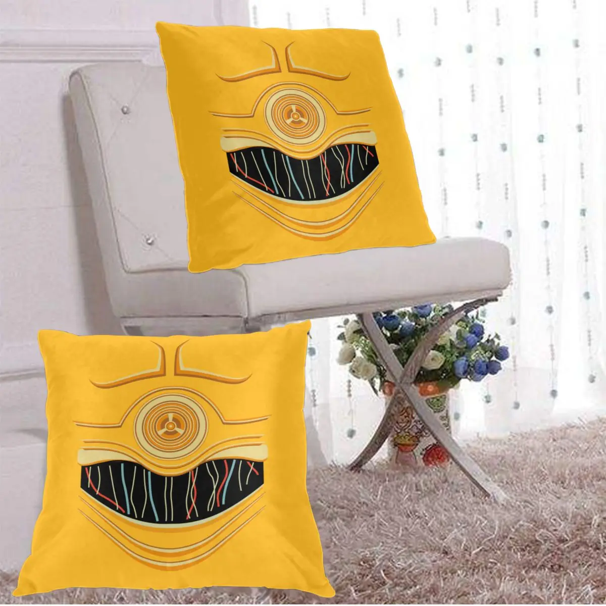 Подушка Чехол для подушки C3PO костюм декоративные домашнего декора диван