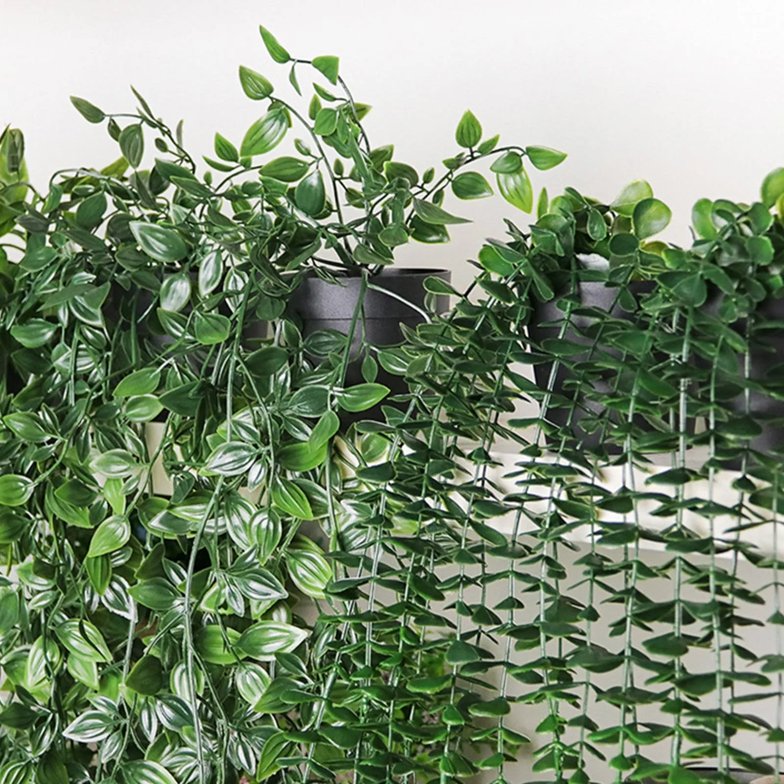 Искусственное Горшечное растение комнатное уличное подвесное с цветочным