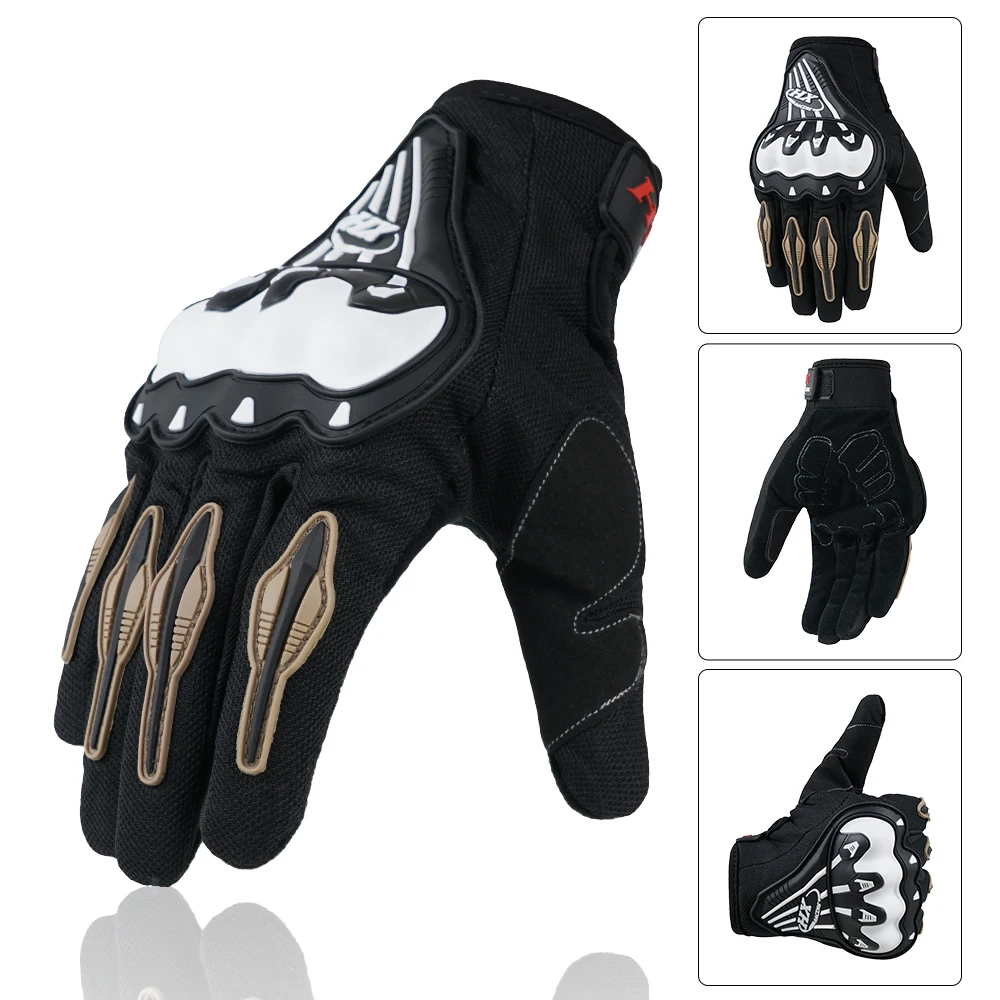 Перчатки для мотоцикла Guantes Moto летние полный палец Гонки Велоспорт Спорт на
