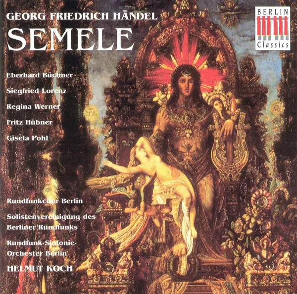 HANDEL G.F.: Semele (Sung in German) [Opera] (Werner) ( 3 CD) | Электроника