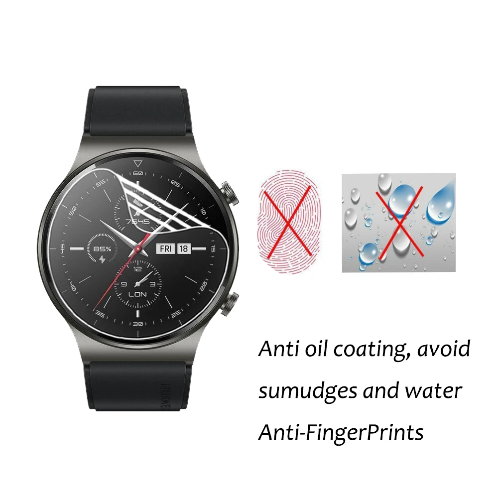 Пленка с защитой от царапин для умных часов Huawei Watch GT 2 GT2 Pro 3 шт. | Электроника