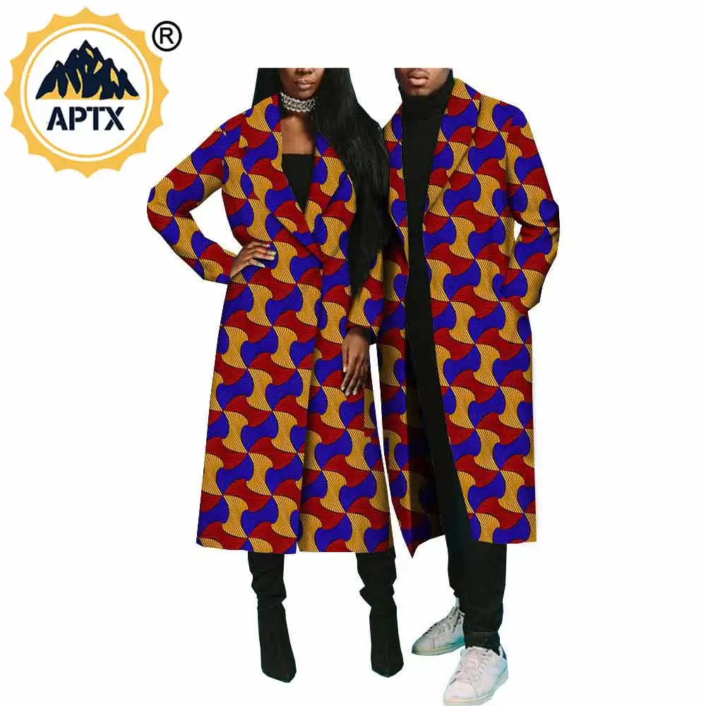 Одежда в африканском стиле для пар Семейные комплекты Дашики мужчин и женщин