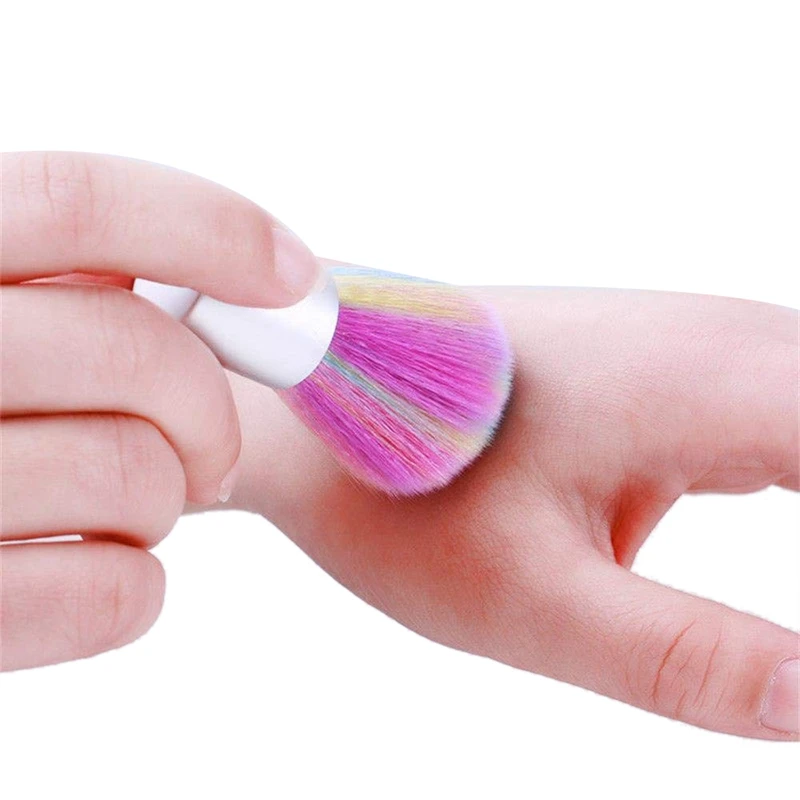 2 шт. в упаковке мягкое средство для удаления пыли с ногтей пудра щетка чистки