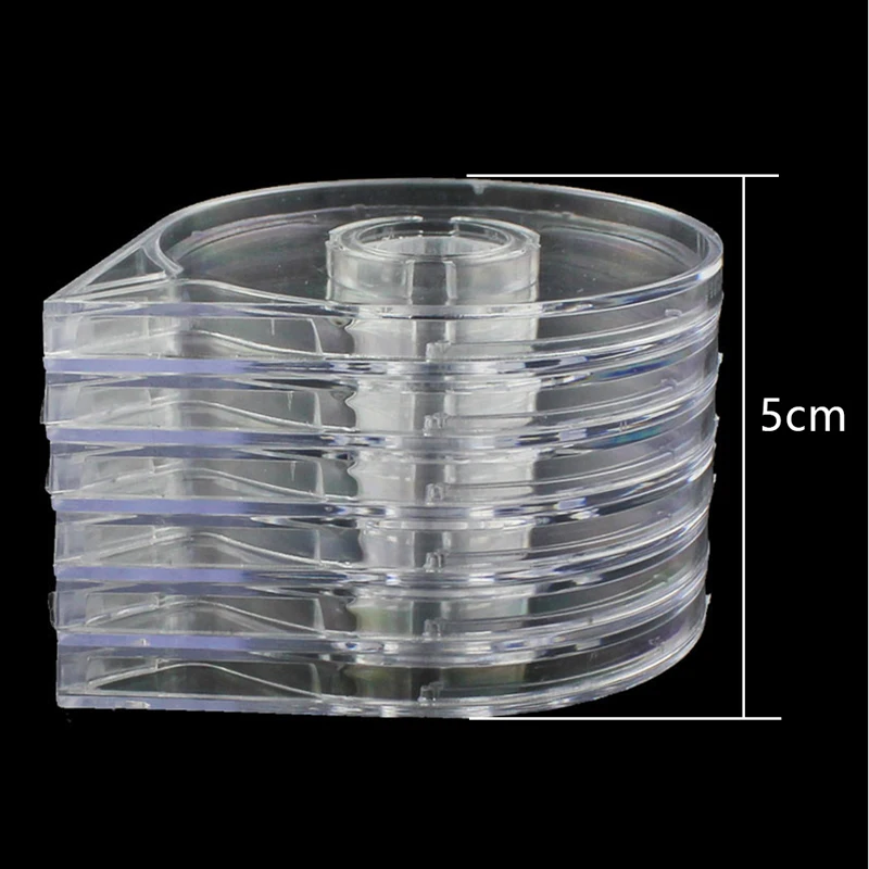 

6 Pcs/set Detachable Set Nail Art Striping Tape Line Case Tool Sticker Box Holder Convenience Use