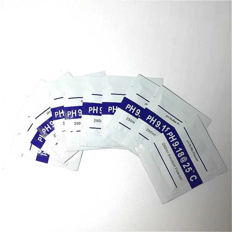 PH субстанции буферный порошок макияж 250 мл для Измеритель калибровочный раствор 9