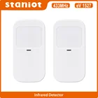 Интеллектуальные инфракрасные детекторы Wi-Fi PR110 Беспроводной инфракрасный датчик движения 433 МГц для GSM домашней охранной сигнализации Поддержка приложения Tuya smart Life, горячая распродажа в России