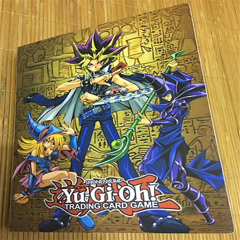 Yu Gi Oh карточная Коллекция Книга для хранения карт отделка аниме карты детские игрушки игра мастер детская карточная книга