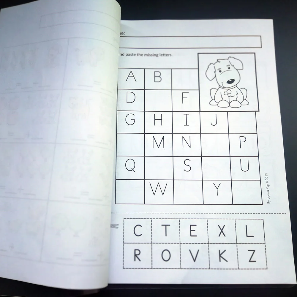 92 шт. ферма тема Забавный детский сад английская книга для занятий алфавитом