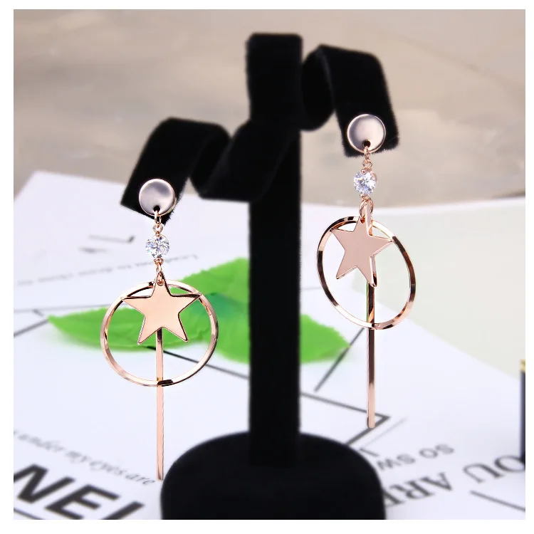 Женские длинные серьги кисточки из серебра 925 пробы|Серьги-гвоздики| |