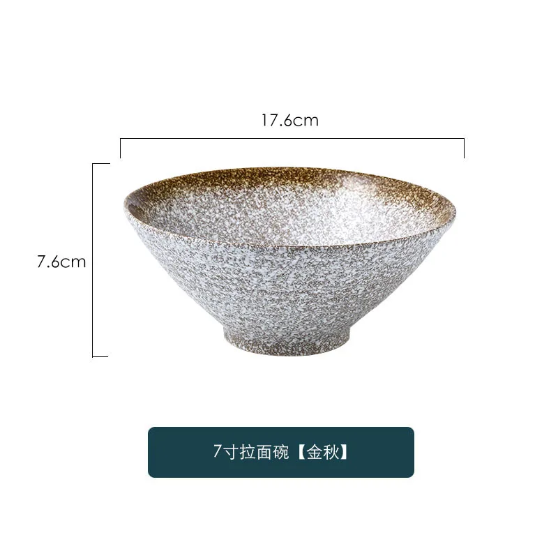 Японский Керамика чаши бытовой большой пиалы для лапши рамен рисового супа чашки