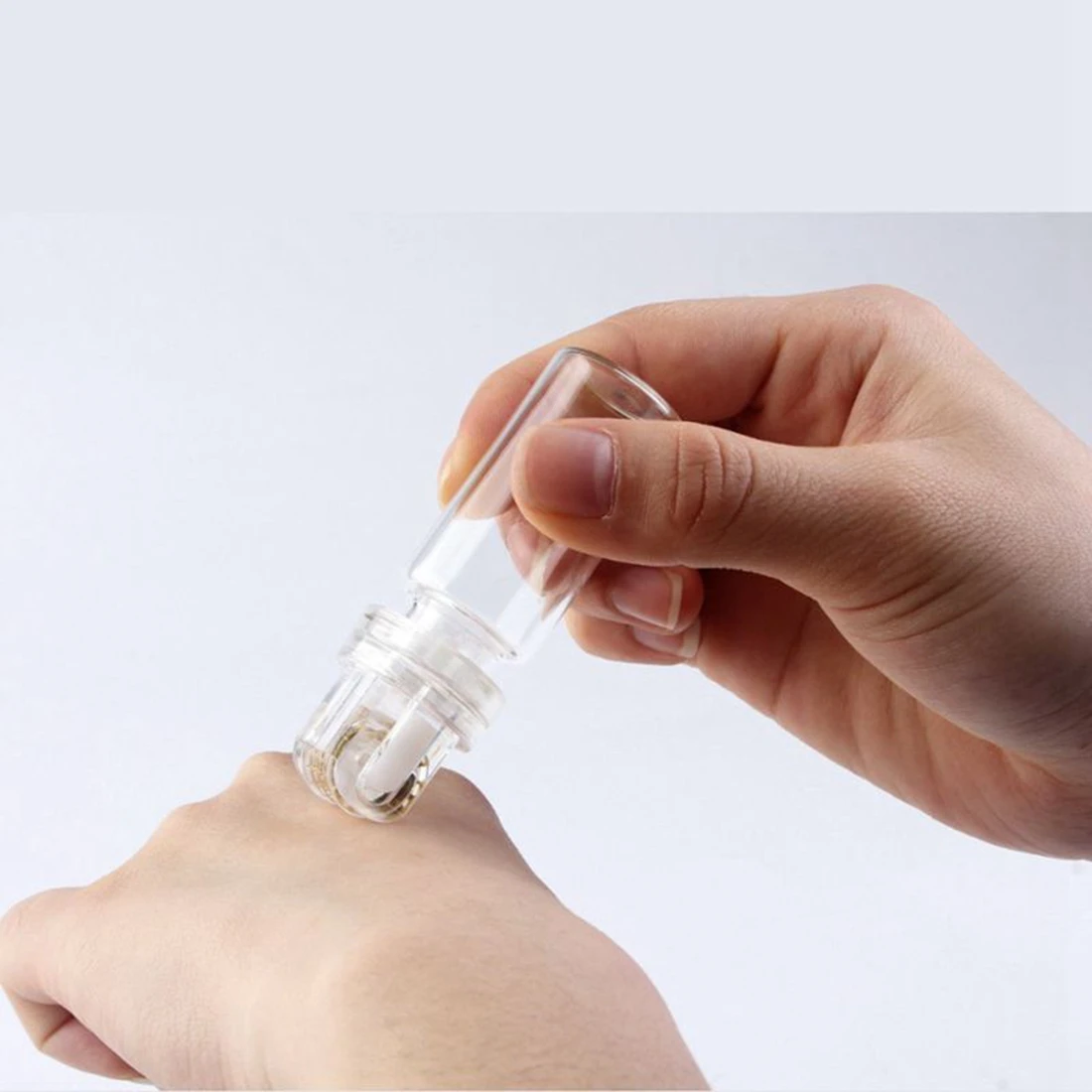 FDA гидро роллер 64pin титановые наконечники микроиглы 0 25 мм автоматическая Золотая