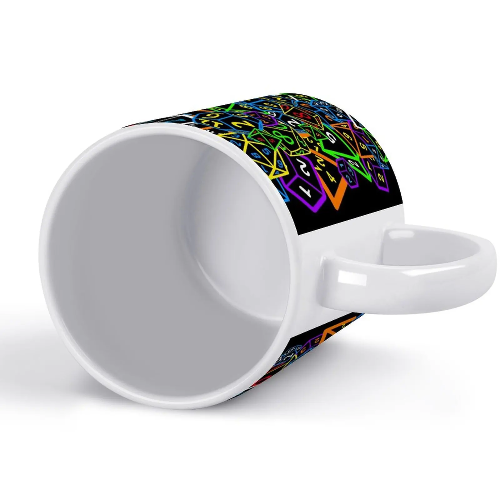 D &amp (Подземелья и)-Вот как я ролл! Белая кружка 11 унций забавная керамическая для