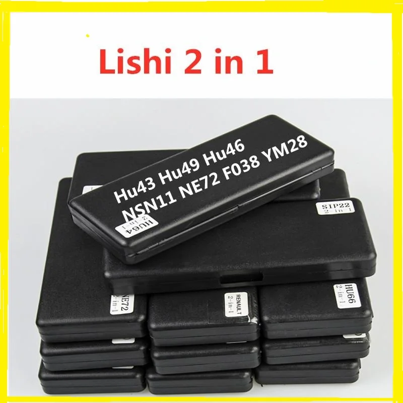 Lishi 2 в 1 HU49 HU46 HU87 HYN11 HYN7R HY15 HY16 HY17 NSN11 NSN14 TOY43 TO43AT TOY43R NE72 MIT11 MAZ24 CY24 FO38 DW05 CH1 4R|Замки и