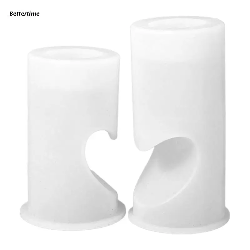 

B36D Tealight Смола Подсвечник формы в форме сердца подсвечник силиконовые формы