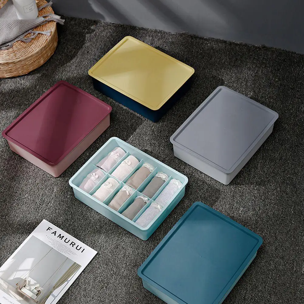 

Многослойная коробка для хранения с отсеком, креативное нижнее белье, трусики можно укладывать бюстгальтер, отделка