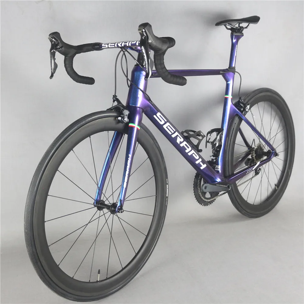 Новый seraph Хамелеон окрашенные полный велосипед кабель с R8000 22 скорость Groupset