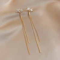 korean new tassel earrings for women rubber star dangle earrings 2021 fasion long drop earrings jewelry gifts kolczyki brincos