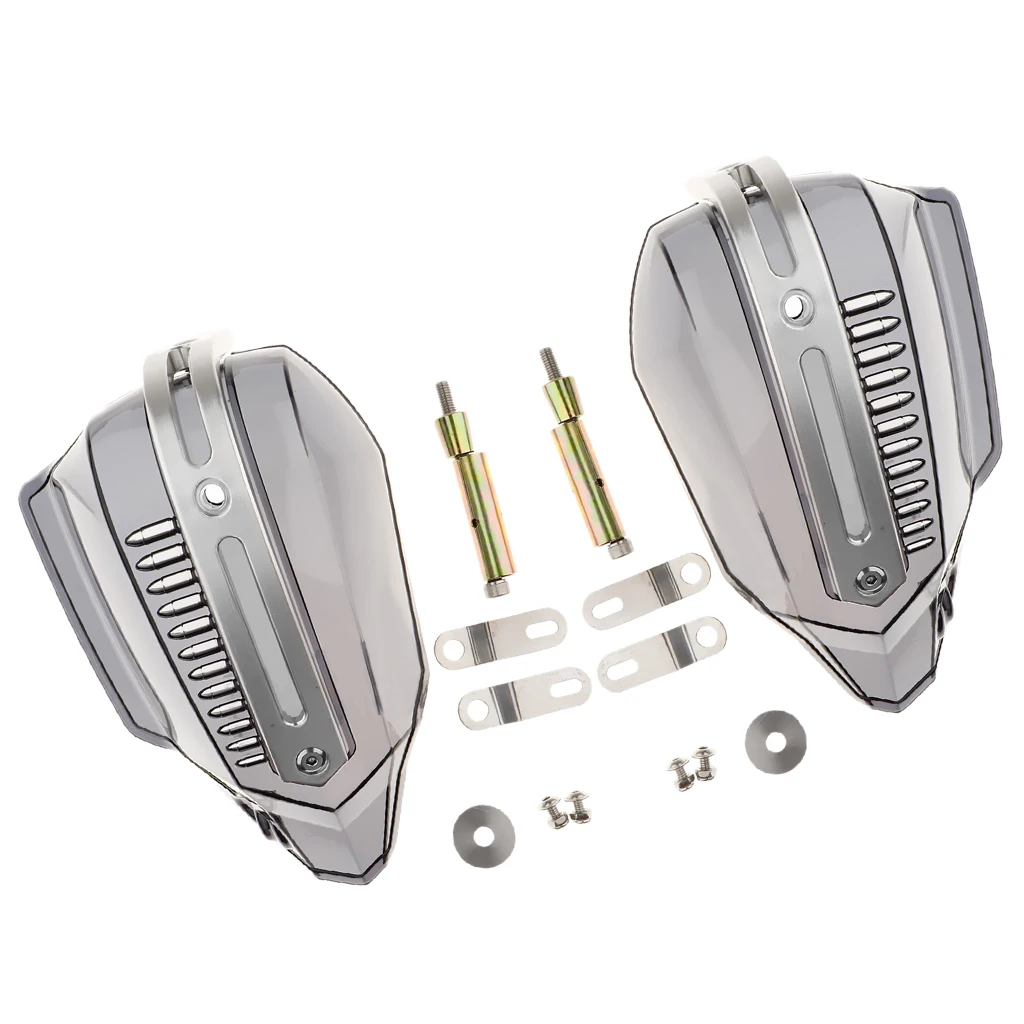 2xUniversal мотоцикла рукавицы руль ручная щетка защита ручки от ветра ударов |