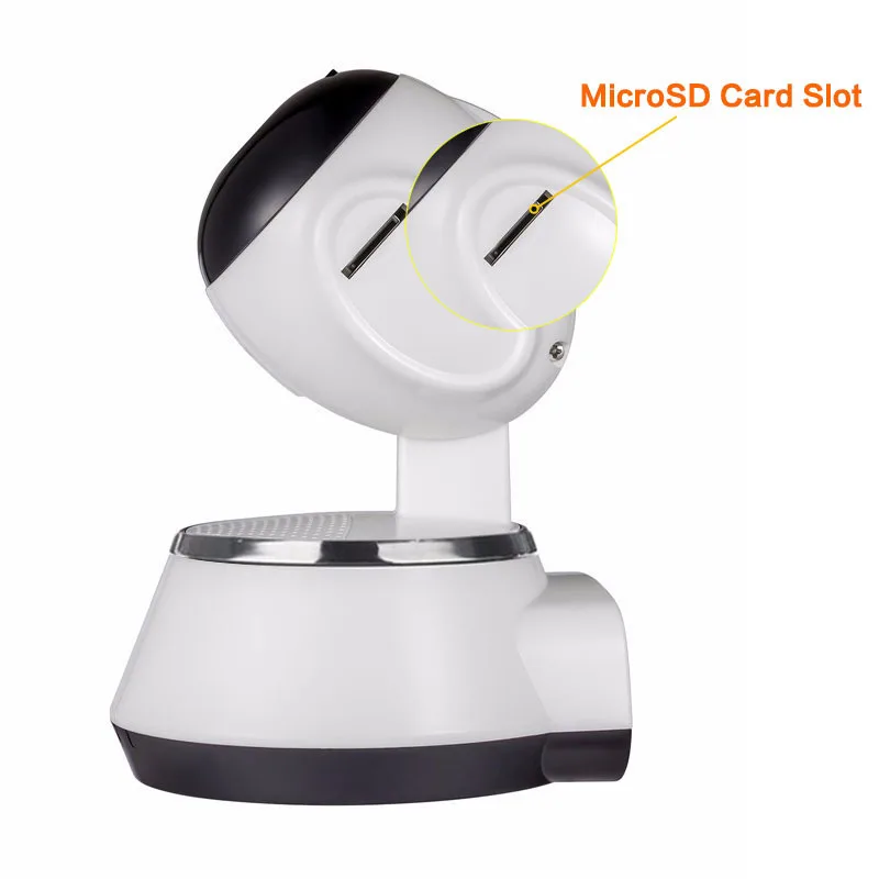 Wi Fi Камера ИК IP панорамирования/наклона Беспроводной видеонаблюдения 720 P HD 1MP CMOS