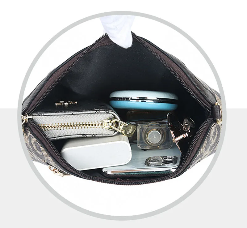 

Women Small Leather Shoulder Purse Hand Bag Elegant Lady Cross Body Shoulder Bag