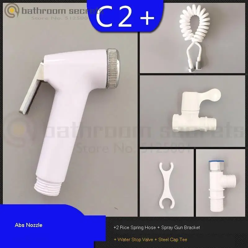 Toilet Spray Gun Woman Washer Faucet Washer Water Faucet Partner Washer Flush Toilet Pressurized Butt Rob Toilet