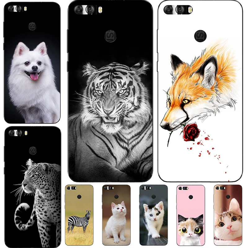 Милый модный Мягкий силиконовый чехол для телефона Ulefone Mix 2 с кокосовым принтом