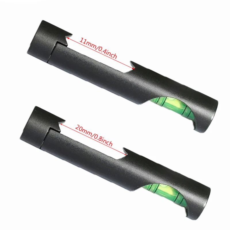 Охотничий точный пузырьковый уровень для 20 мм Пикатинни Вивера рельса ласточкин