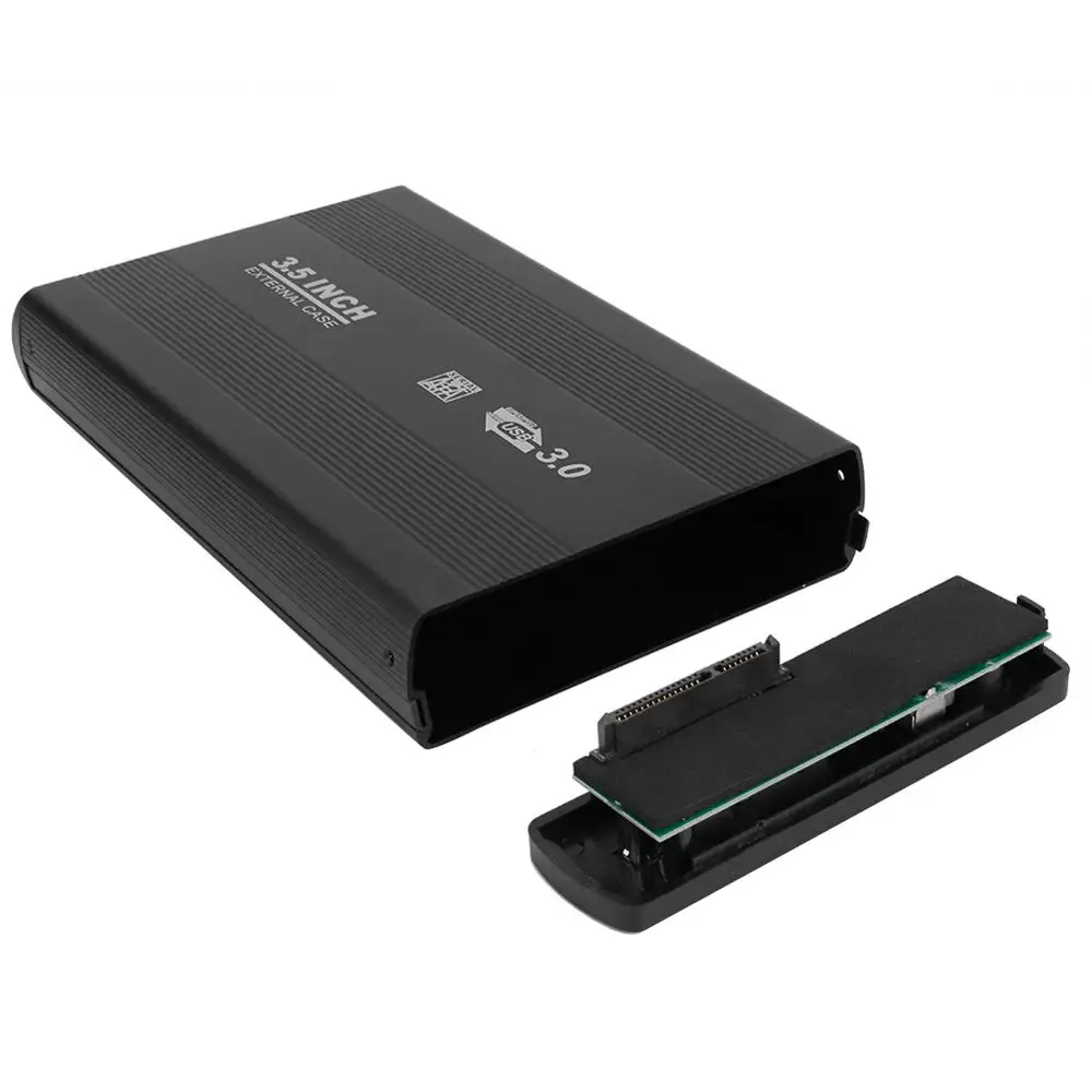 VKTECH 3 5 дюймов HDD внешний жесткий диск чехол сплошной цвет Классический Тонкий SATA