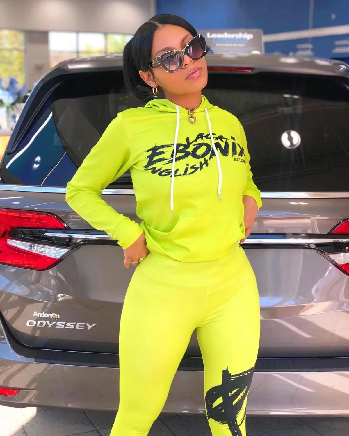 

Tracksuit Two Piece Pants Set Women Letter Printed Hoodies Sweatshirt Top And Skinny Sports Trousers Fall Winter Workout Clothes