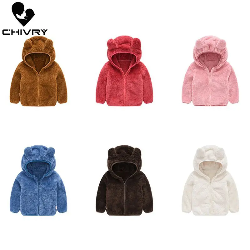 Шерстяное пальто на молнии с капюшоном для мальчиков и девочек детская верхняя