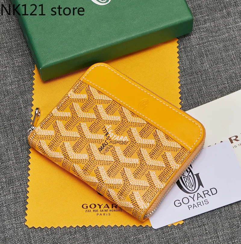 

Capacity short zipper Wallet dog tooth small Coin purse wallet 2021 new fashion Korean version of simple fashion large