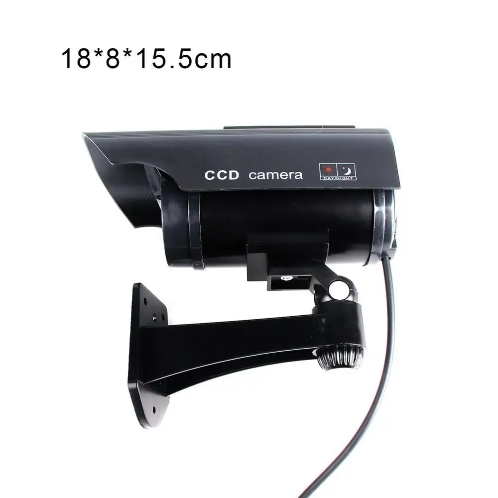 Новая виртуальная Солнечная камера высокая эмуляция CCTV поддельная вспышка